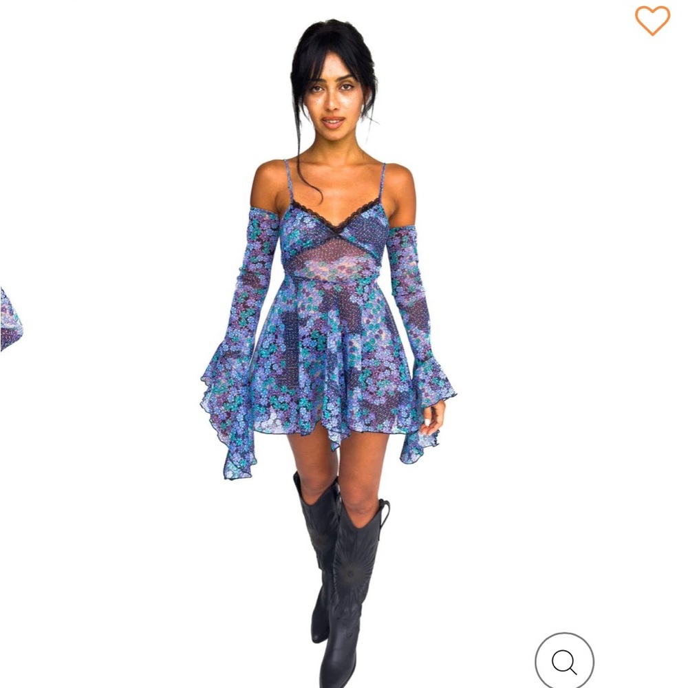 Her Pony The Label Pixie Dream Dress Size 10 NWT Coachella fit